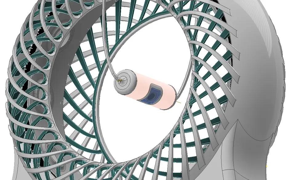 FlavoRotor central module CAD study