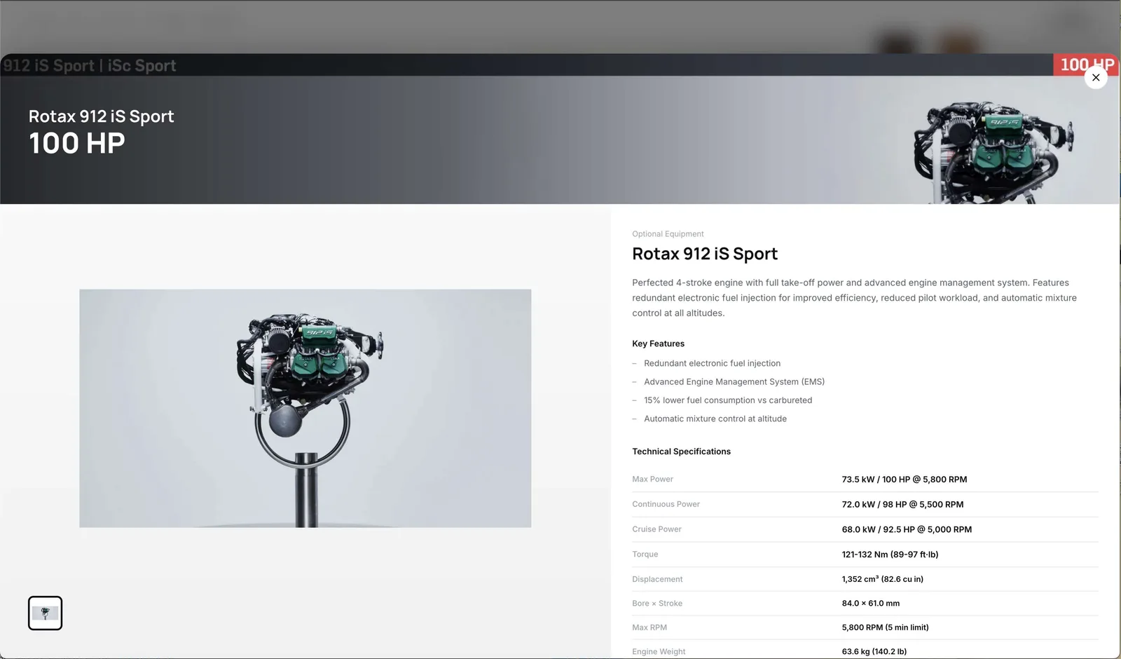 Bristell Aircraft Configurator