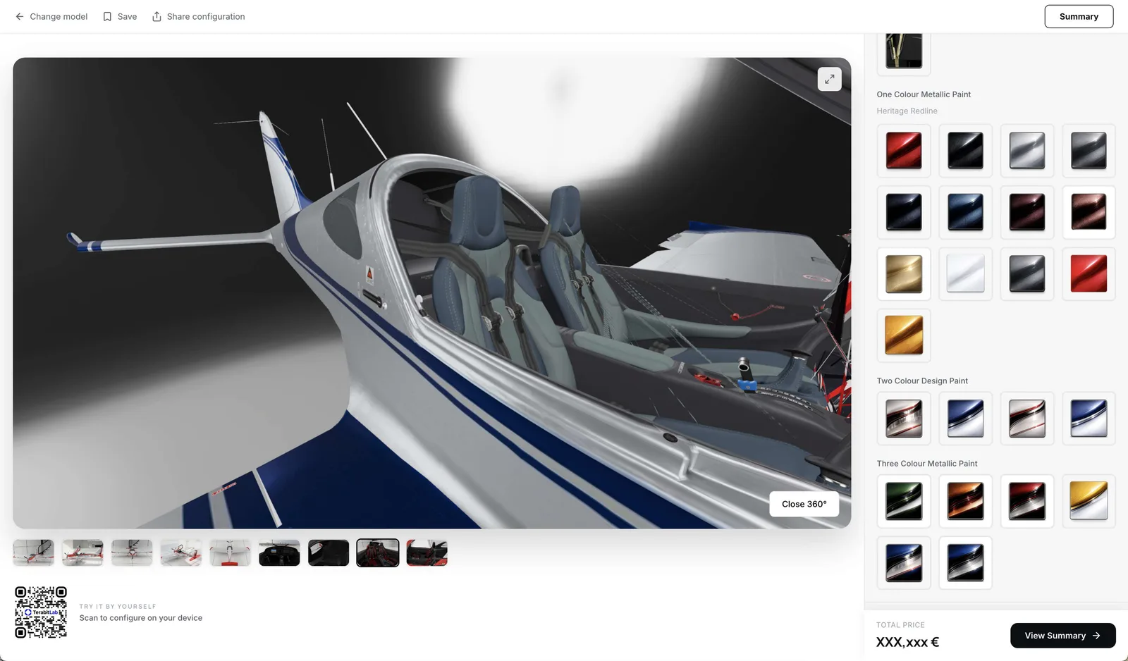 Bristell Aircraft Configurator